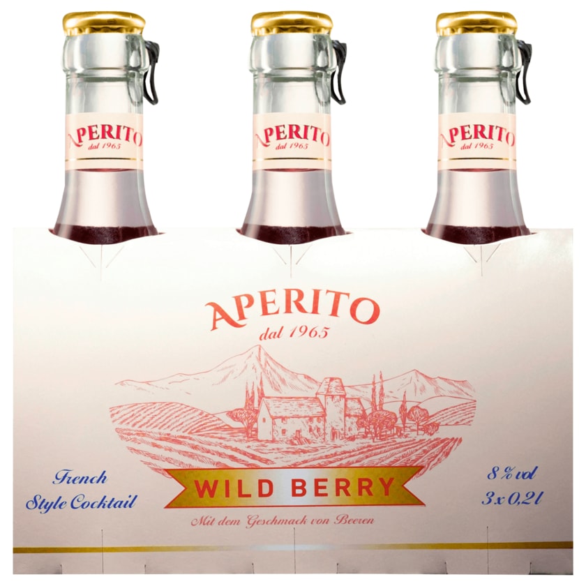 Aperito Wild Berry 3x0,2l